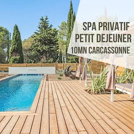 לינה וארוחת בוקר Les De Laure - L'eden Romantique, B&b, Privatif Et Petit Dejeuner, Couloir De Nage, 10mn Carcassonne (adults Only) Malves-en-Minervois