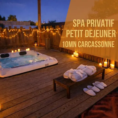 Les De Laure - L'eden Romantique, B&b, Privatif Et Petit Dejeuner, Couloir De Nage, 10mn Carcassonne (adults Only) B&B